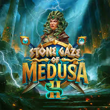 Stone Gaze of Medusa 2 online game logo by Stakelogic on betnationcasino.org
